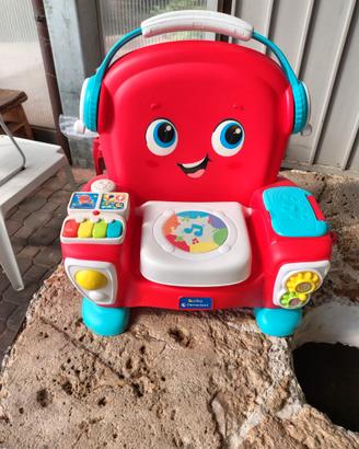 Poltrona interattiva baby clementoni + tavolino