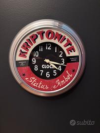 Orologio da parete vintage Kriptonite anni 80-90