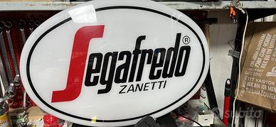 Insegna luminosa segafredo zanetti