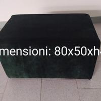 pouf in velluto 