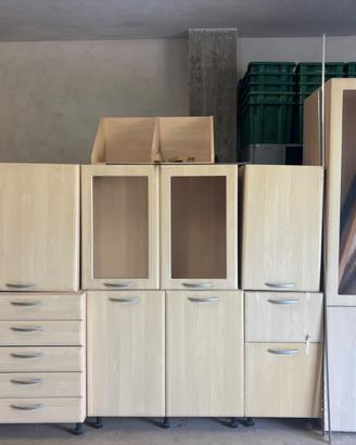 Pensili e mobili componibili x sala e cucina
