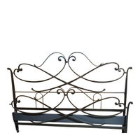 Letto matrimoniale in ferro battuto