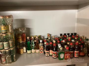 Bottiglie mignon anni 60