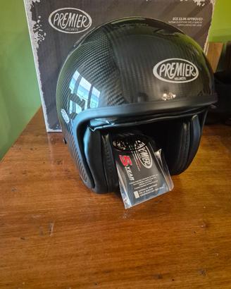 Casco Premier Vintage Carbon M nuovo