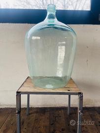 Antica damigiana in vetro soffiato (4)