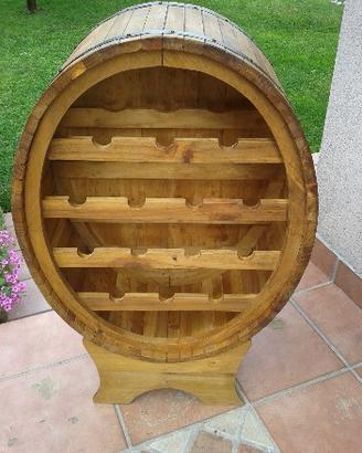 Bottigliera in legno