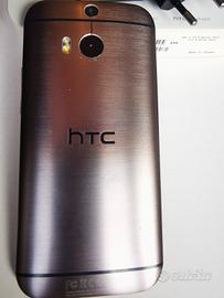 HTC One M8 16 GB grey scatola originale 