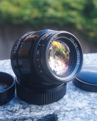 Voigtlander Color-Heliar 75mm f2.5 MC
