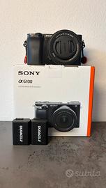 Sony Alpha 6100 + 16-50mm OSS + 2 Batterie