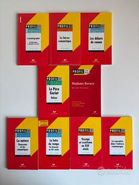 Set di 3 “Profil Littérature” ed. Hatier