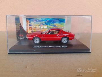 Modello auto alfa romeo montreal ROSSA edison
