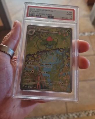 ivysaur 151 PSA 9 italiano