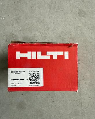 HILTI vite tassello HRD-C 50pz 10x misura a scelta