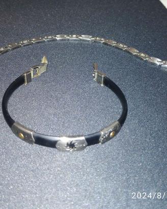 2 BRACCIALETTI UOMO mod. INCAS - mod. EGYPTS