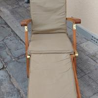 sdraia giardino legno