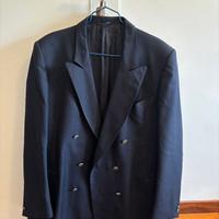 Giacca uomo blu scuro doppio petto