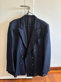 Giacca uomo blu scuro doppio petto