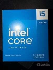 Cpu Intel I5 14600KF 14gen socket 1700 nuova