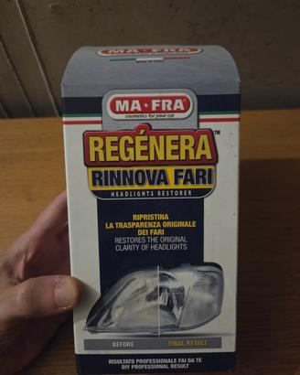 Kit MAFRA - rinnova fari (NUOVO SIGILLATO)