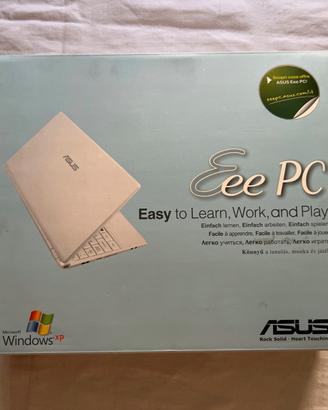ASUS Eee PC 4G 701 bianco completo di tutto.