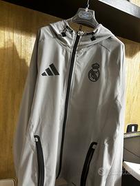 Giubbino tuta antivento adidas real madrid