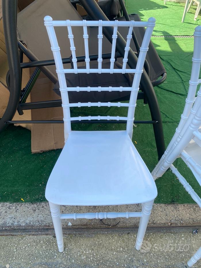 Sedia chiavarina bianca Mobili usati