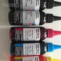 Kit inchiostro ricarica 5x100ml Canon hp stampante