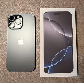 iPhone 16 pro max 256gb black