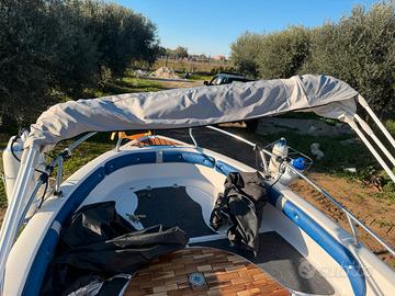 Tendalino 3 archi barca