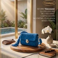 Borse fatte a mano all'uncinetto in cordino 