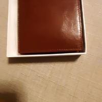 portafoglio uomo in pelle nuovo