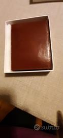 portafoglio uomo in pelle nuovo