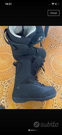 Venture Tls Black Scarponi da snowboard freeride