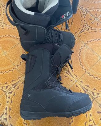 Venture Tls Black Scarponi da snowboard freeride