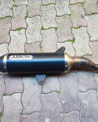 MARMITTA ARROW ORIGINALE COMPLETA DI OMOLOGAZIONE