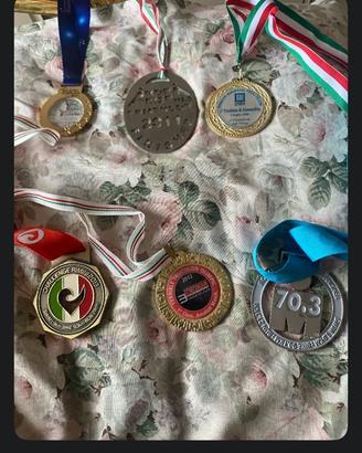 Collezione 50+ Medsglue Canottaggio-Ironman-Triath
