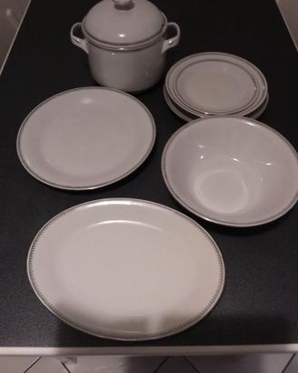 Servizio piatti porcellana 40 pz Tognana