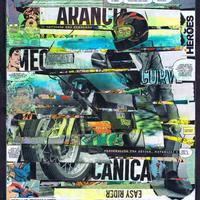 Interferenza Televisiva Collage su A3