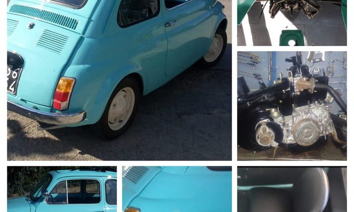 Fiat 500 R da vetrina