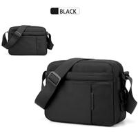 BORSELLO NUOVO UNISEX NERO SVILUPPO ORIZZONTALE