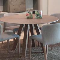 tavolo tondo legno rovere NUOVO