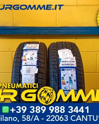 2 Gomme al NUOVO% 185/65/15 FORTUNE Invernali - Ca