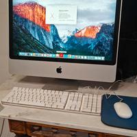iMac 24" con tastiera e mouse Apple HD USB 500GB