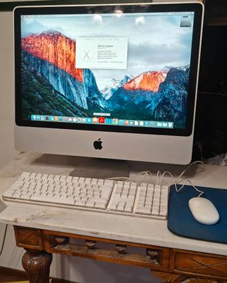 iMac 24" con tastiera e mouse Apple HD USB 500GB