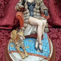 "Donna con Ghepardo"di G.Cortese