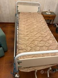 Letto degenza + materasso + materasso antidecubit