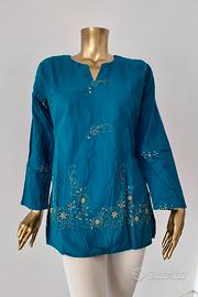 camicia - caftano mare in cotone 