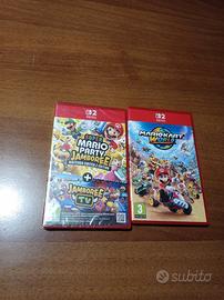super Mario kart e party Nintendo switch 2