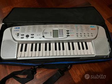 tastiera elettronica Casio SA-75 con custodia