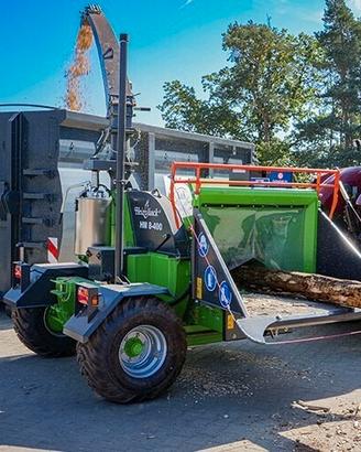 Cippatrice Heizohack HM 8-400